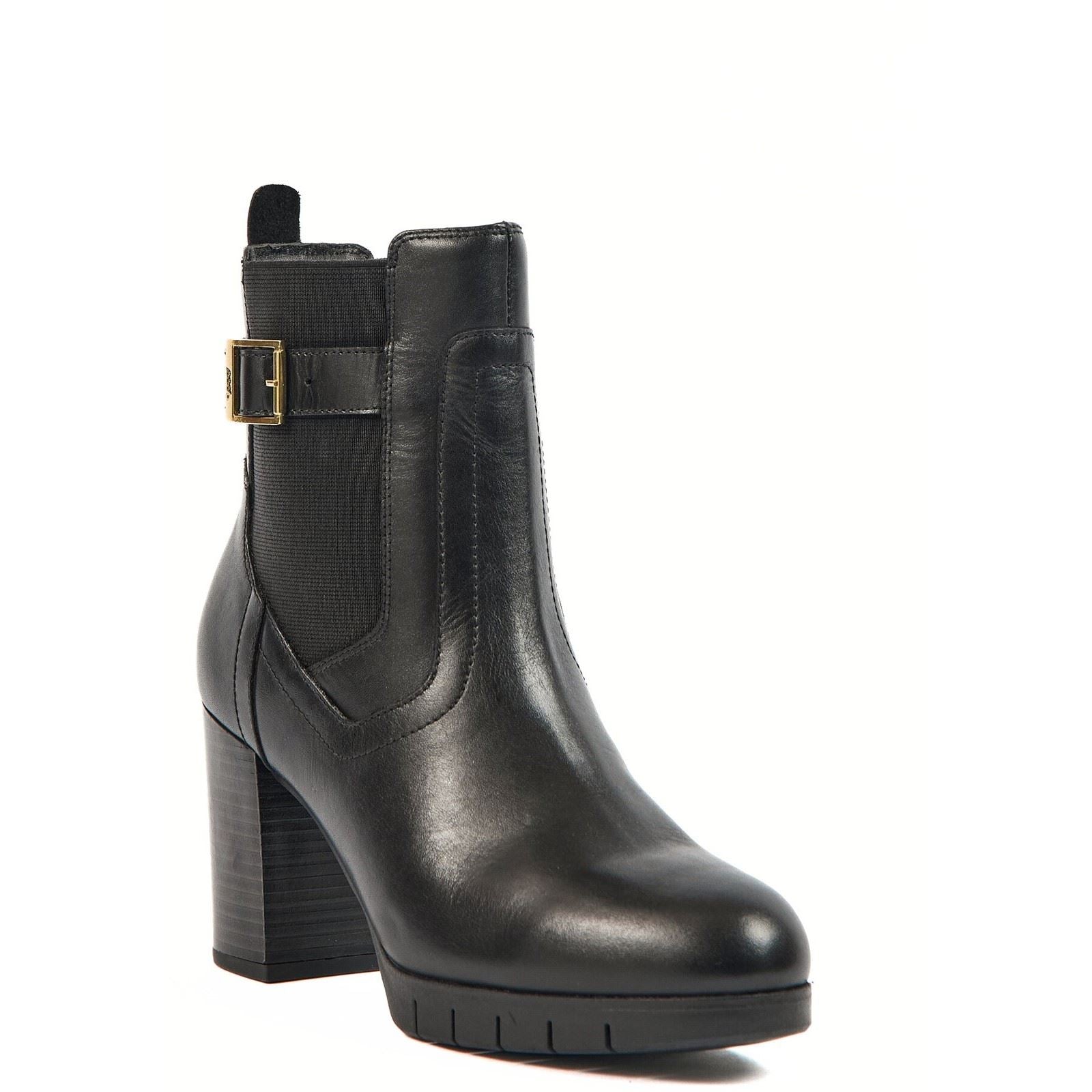 Pod Nala Leather/Textile Women's Black Boots