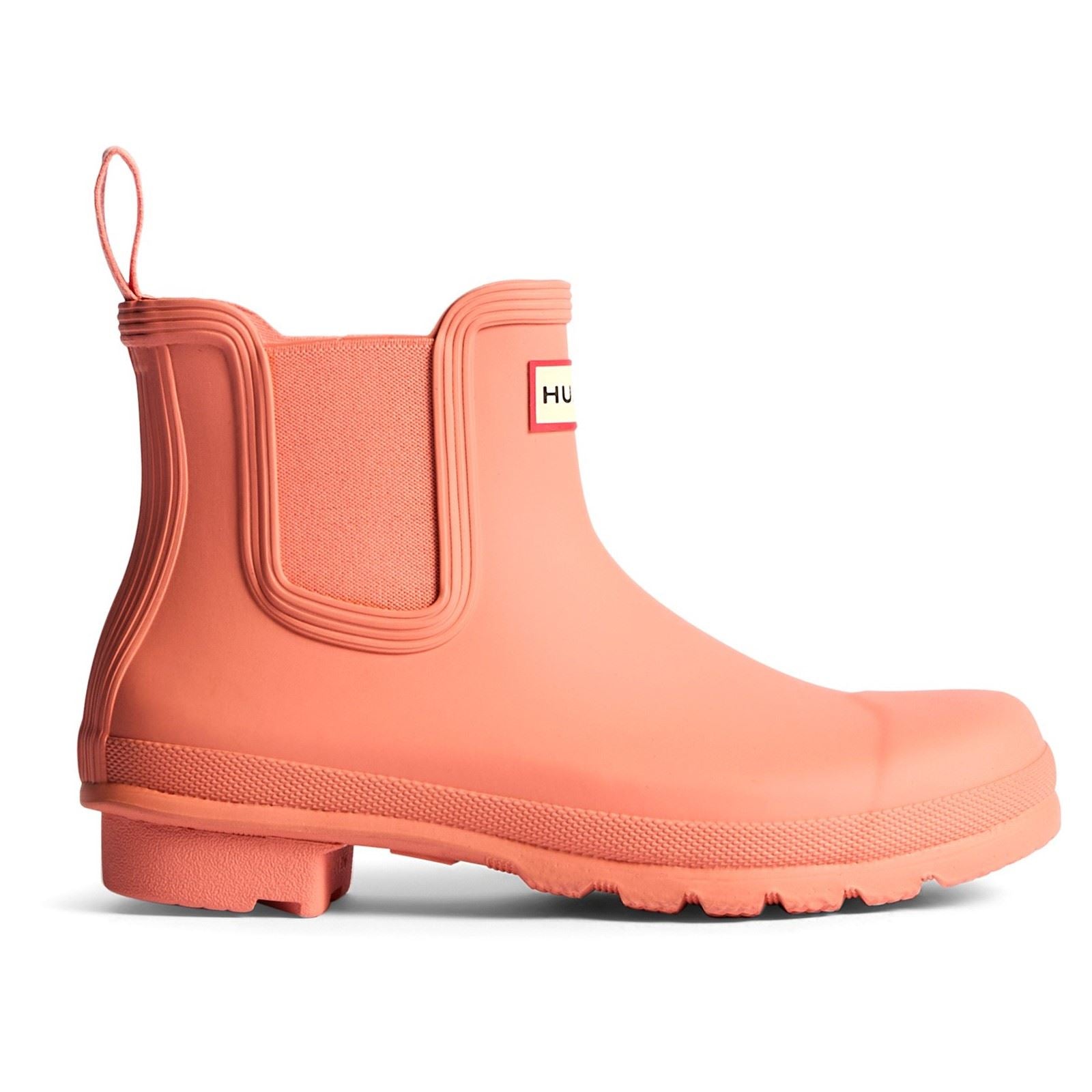Hunter Original Chelsea Boot Rubber Women's Terracotta Wellington Boots