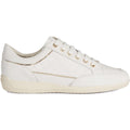 Geox D MYRIA Faux Leather Women's White Trainers
