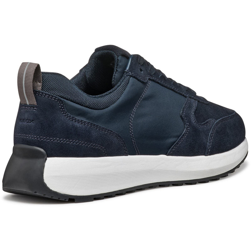 Geox U VOLPIANO Leather Men's Navy Trainers