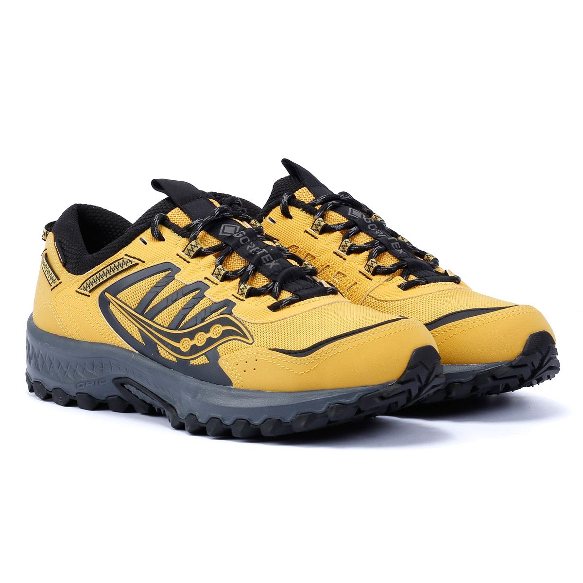 Saucony Grid Peak Mustard Trainers