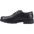 Hush Puppies Brian Leather Youth Boy's Black Brogues
