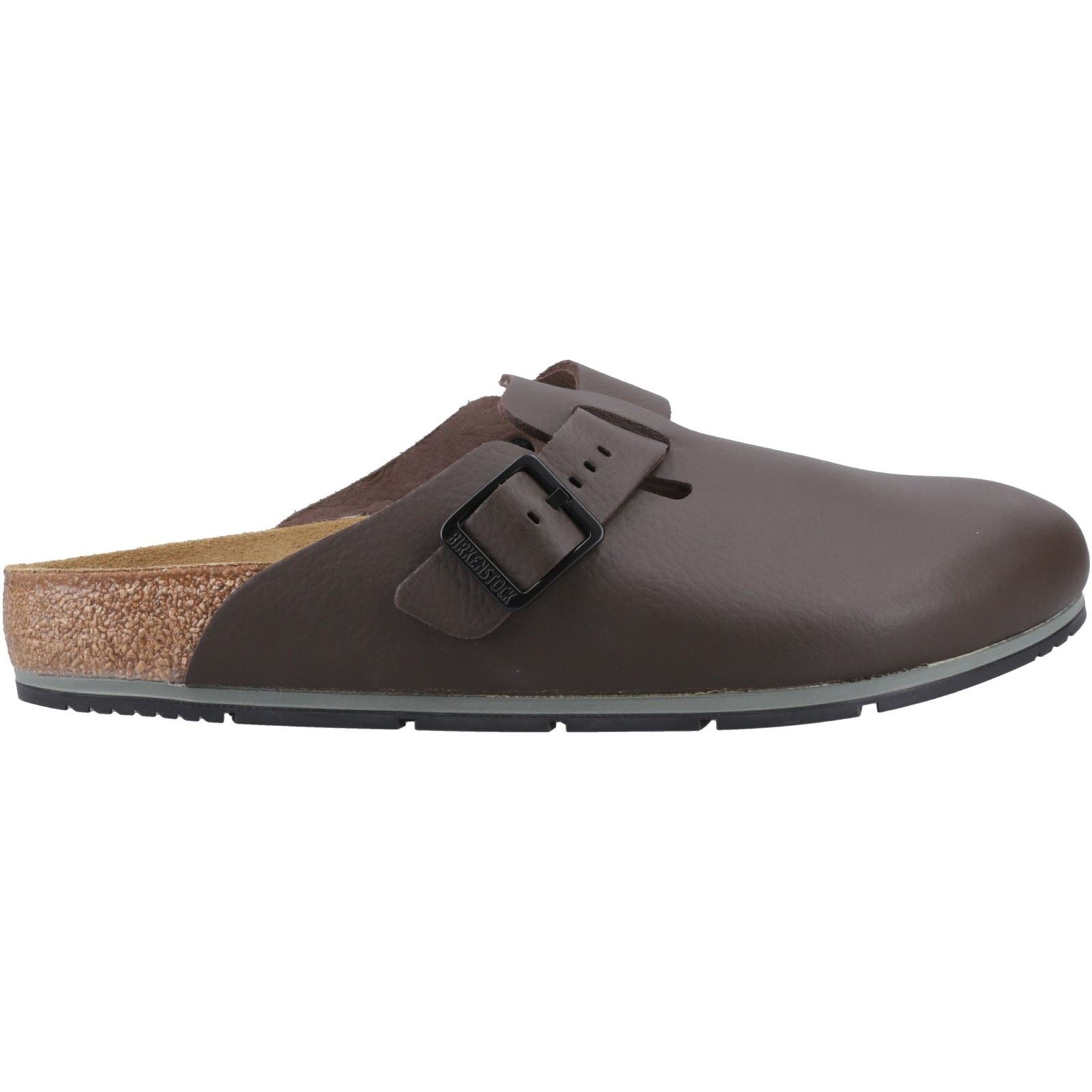 Birkenstock Boston Pro Leather Men's Java Clogs