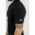 Caterpillar Essentials Cotton Men's Black Polo Shirt