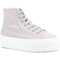 Superga 2708 HI Top Cotton Women's Grey Colomba/White Avorio Boots
