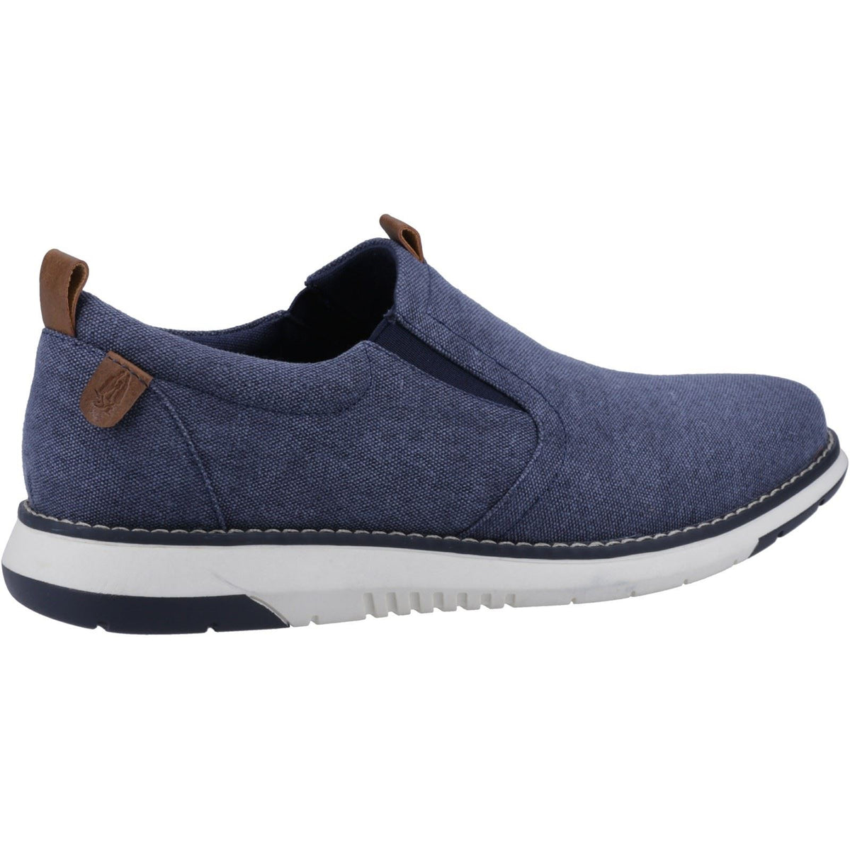 Hush Puppies Benny Canvas Men's Navy Trainers