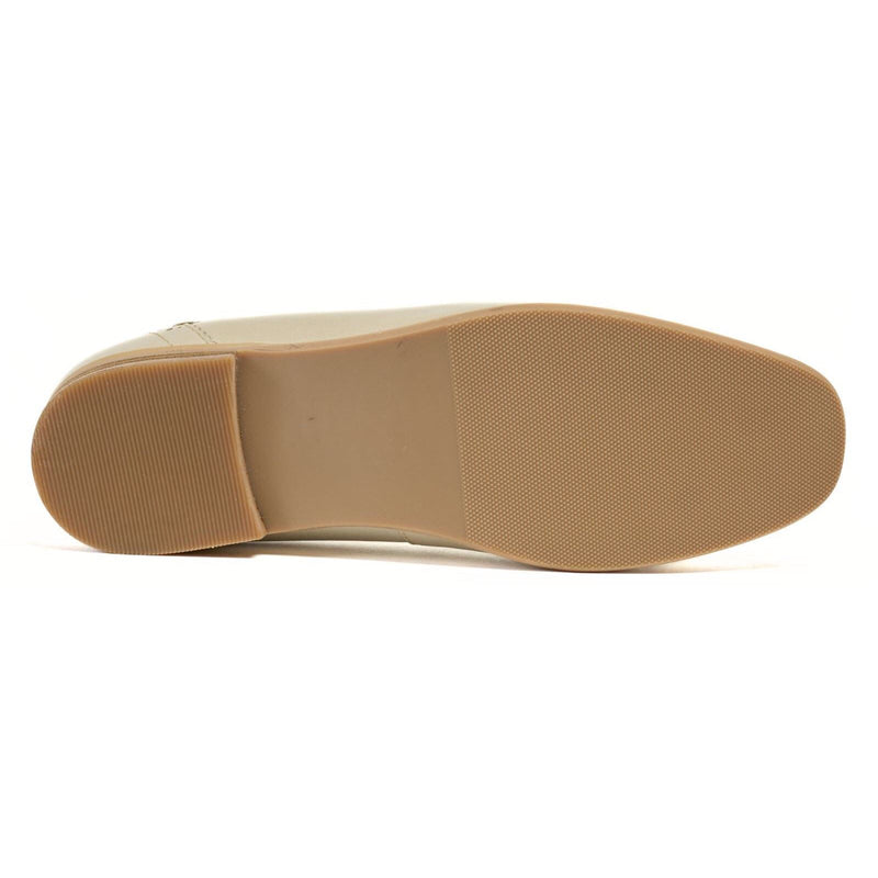 Pod Priya Leather Women's Taupe Flats