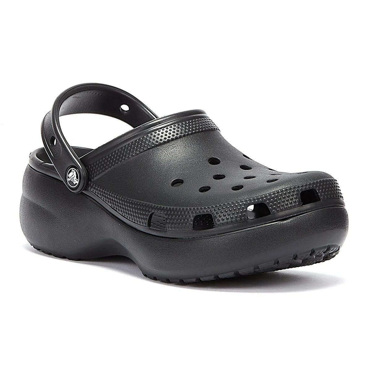 Crocs Classic Platform Womens Black Clogs