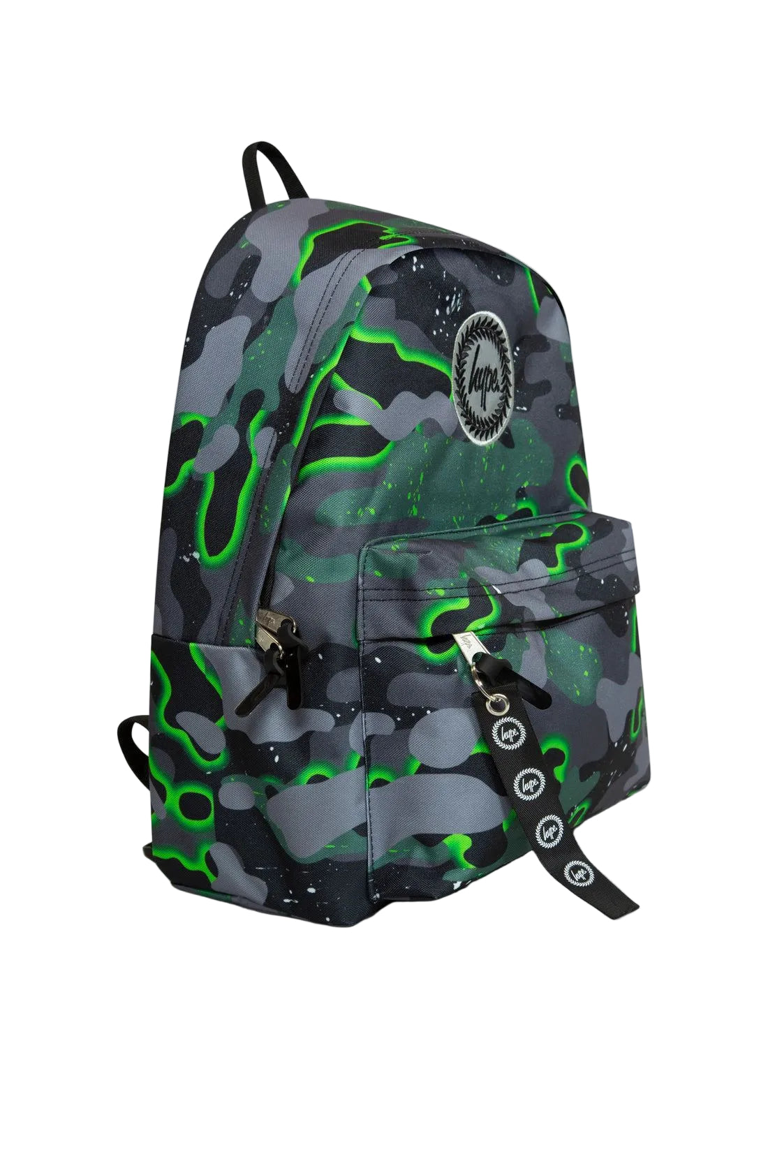 Hype Iconic Green Glow Camo Small Backpack