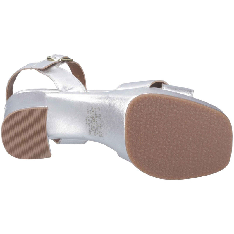 Hush Puppies Ophelia Suede Women's Silver Heels