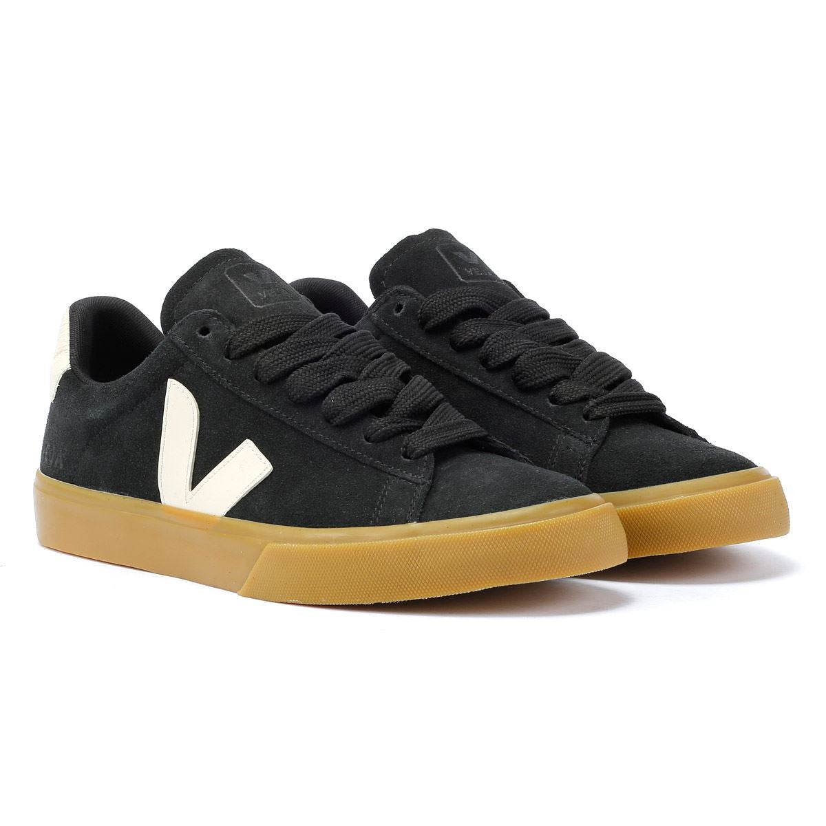 Veja Campo Suede Men's Black / Pierre Trainers