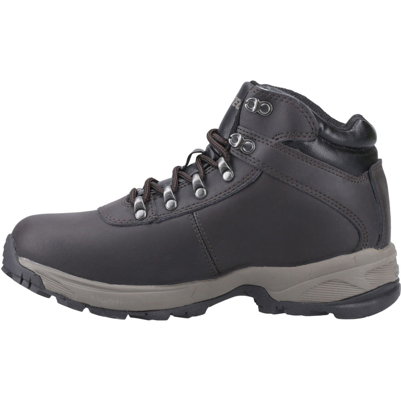 Hi-Tec Eurotrek Lite Waterproof Faux Leather Women's Dark Chocolate Hiking Boots