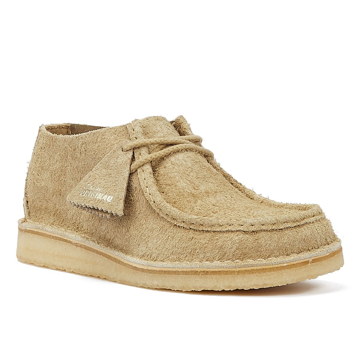 Clarks Originals Desert Nomad Maple Hairy Suede Men's Boots