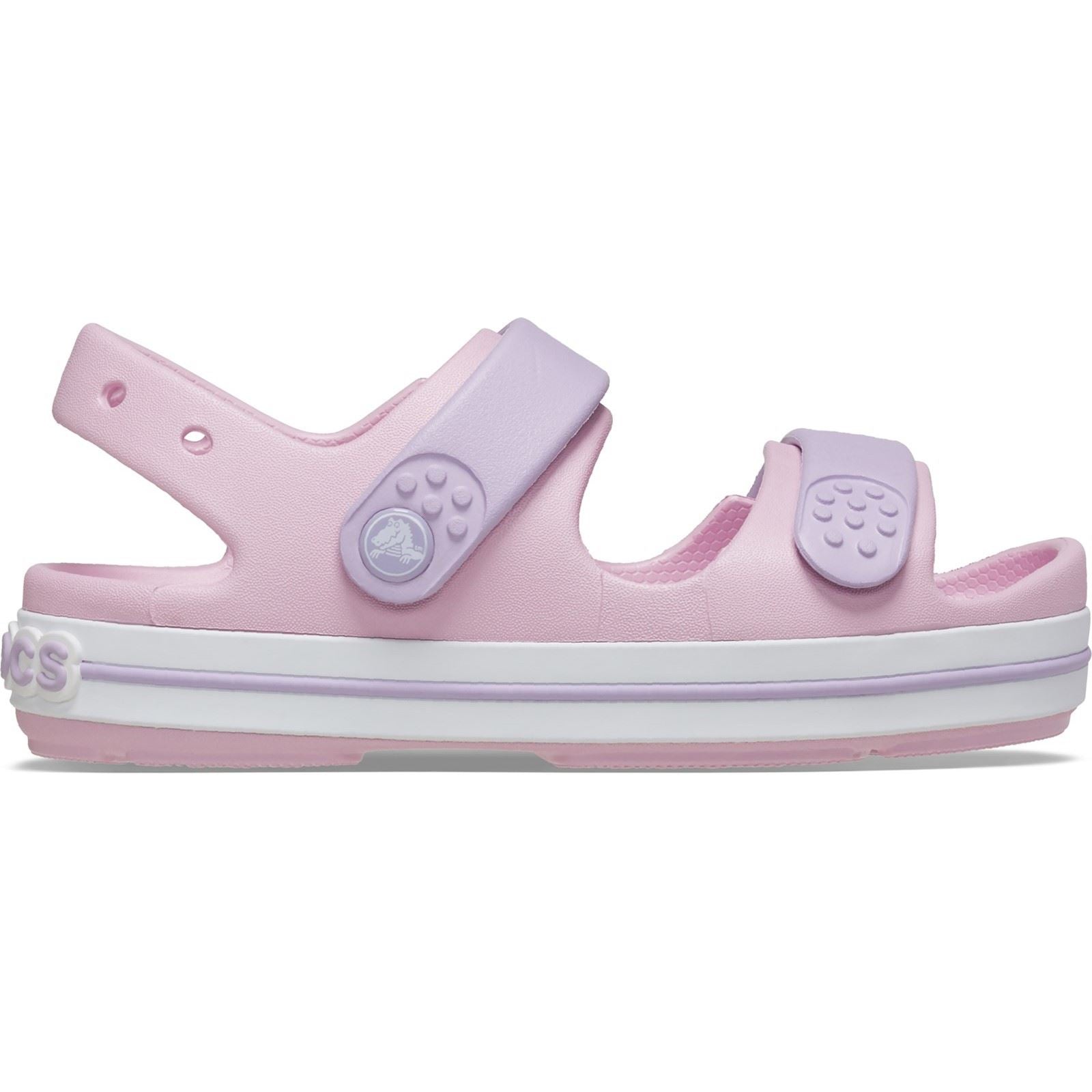 Crocs Kids Crocband Play Synthetic Ballerina/Lavender Sandals
