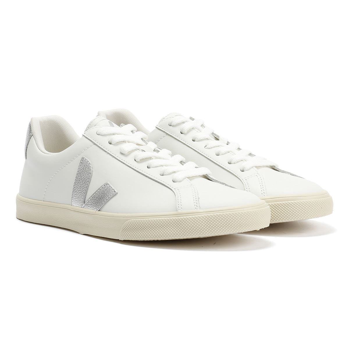 Veja Esplar Leather Women's Extra White/Silver Trainers