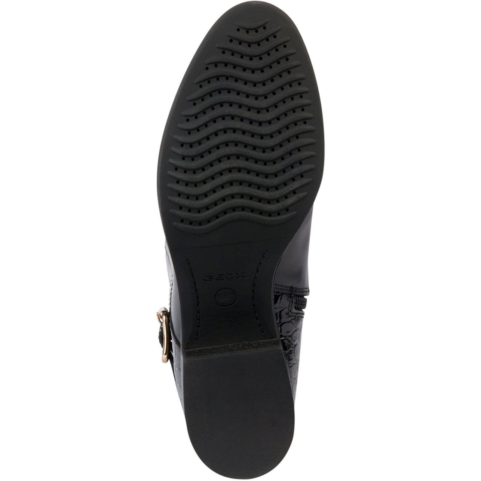 Geox D Felicity Leather Women's Black Boots