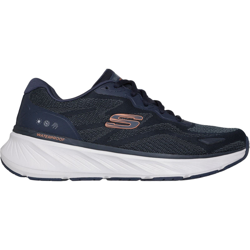 Skechers Edgeride Konzo Textile Men's Navy/Orange Trainers