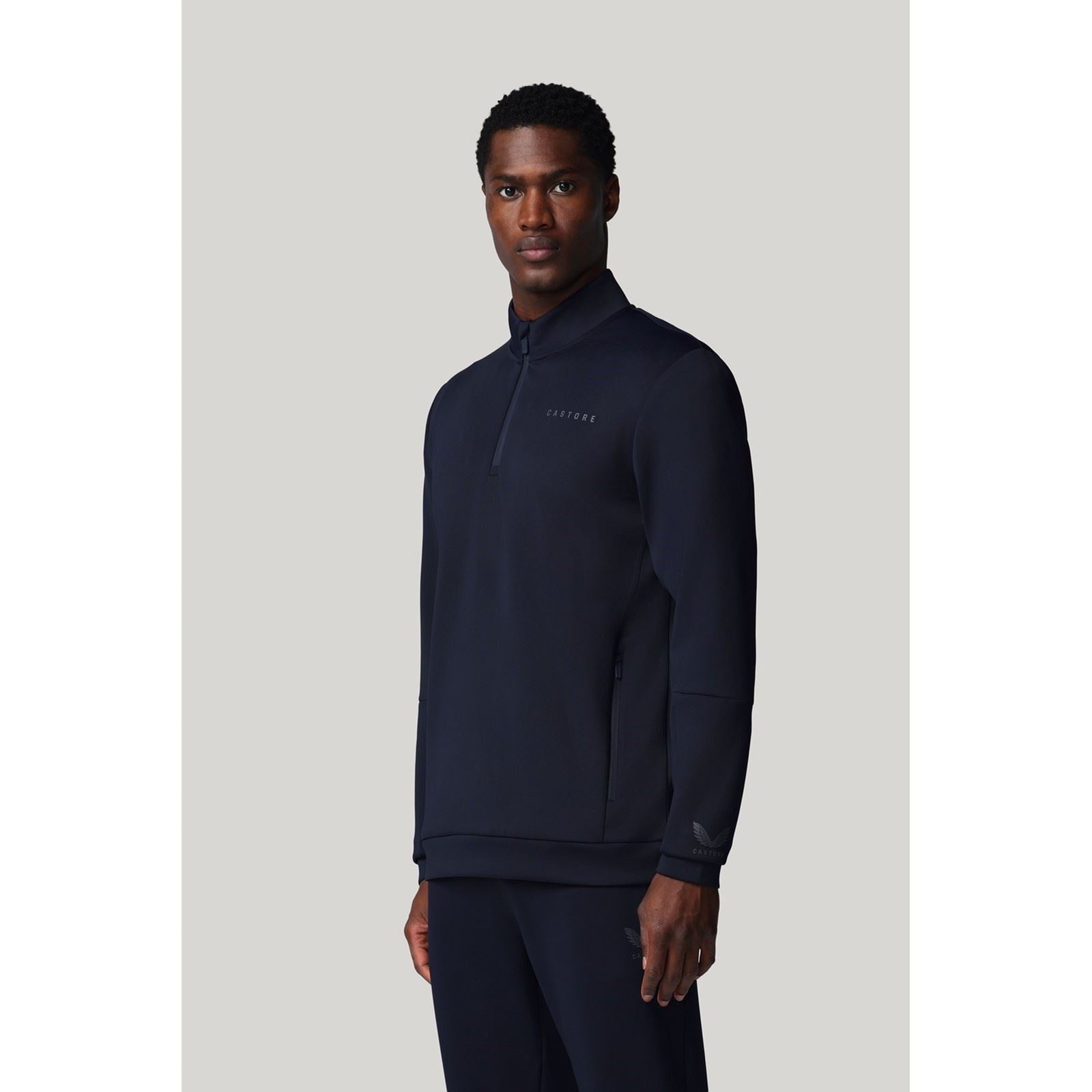 Castore Flex 1/4 Zip Men's Blue Sweatshirt