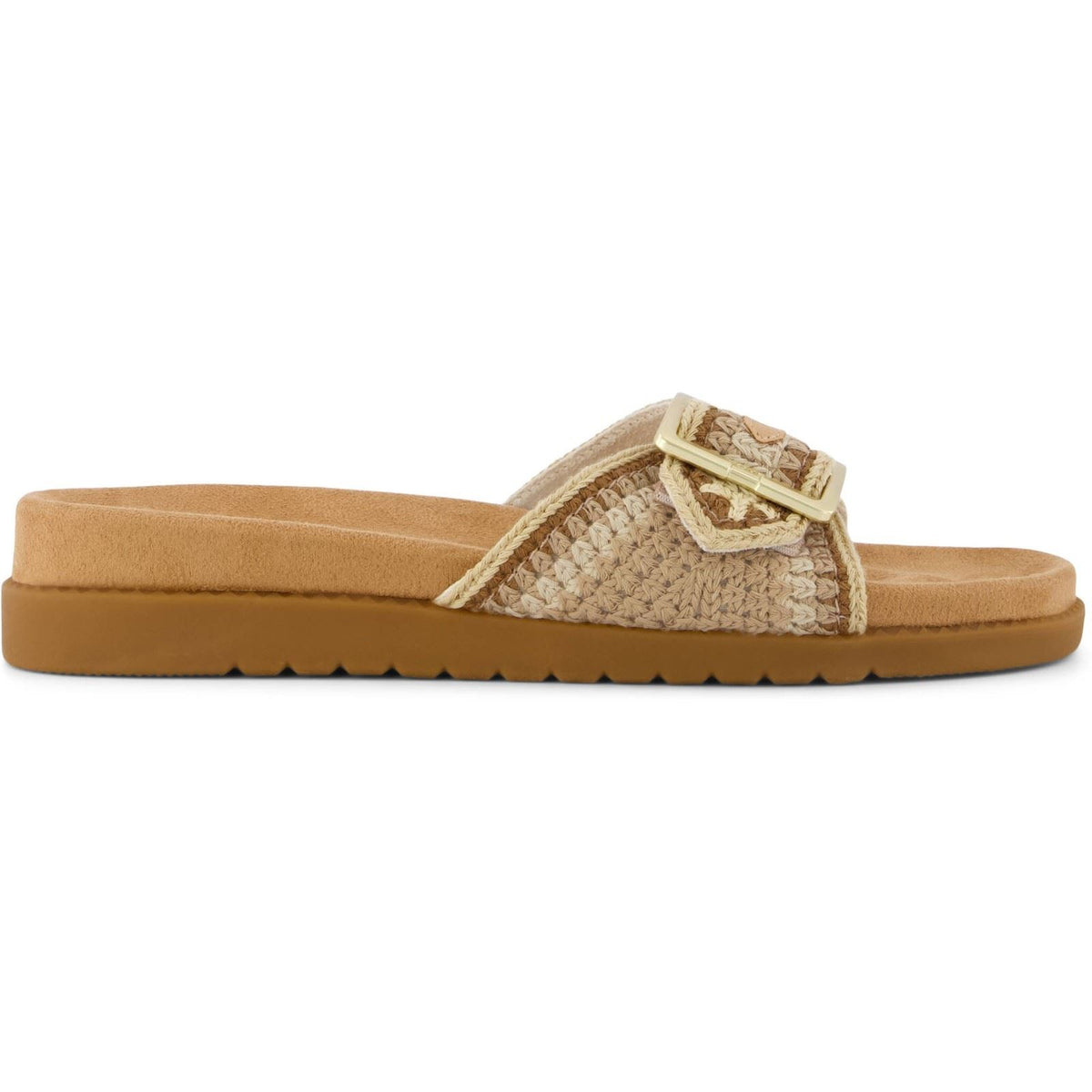 TOMS Marin Slide Textile Women's Almond Multi Sandals