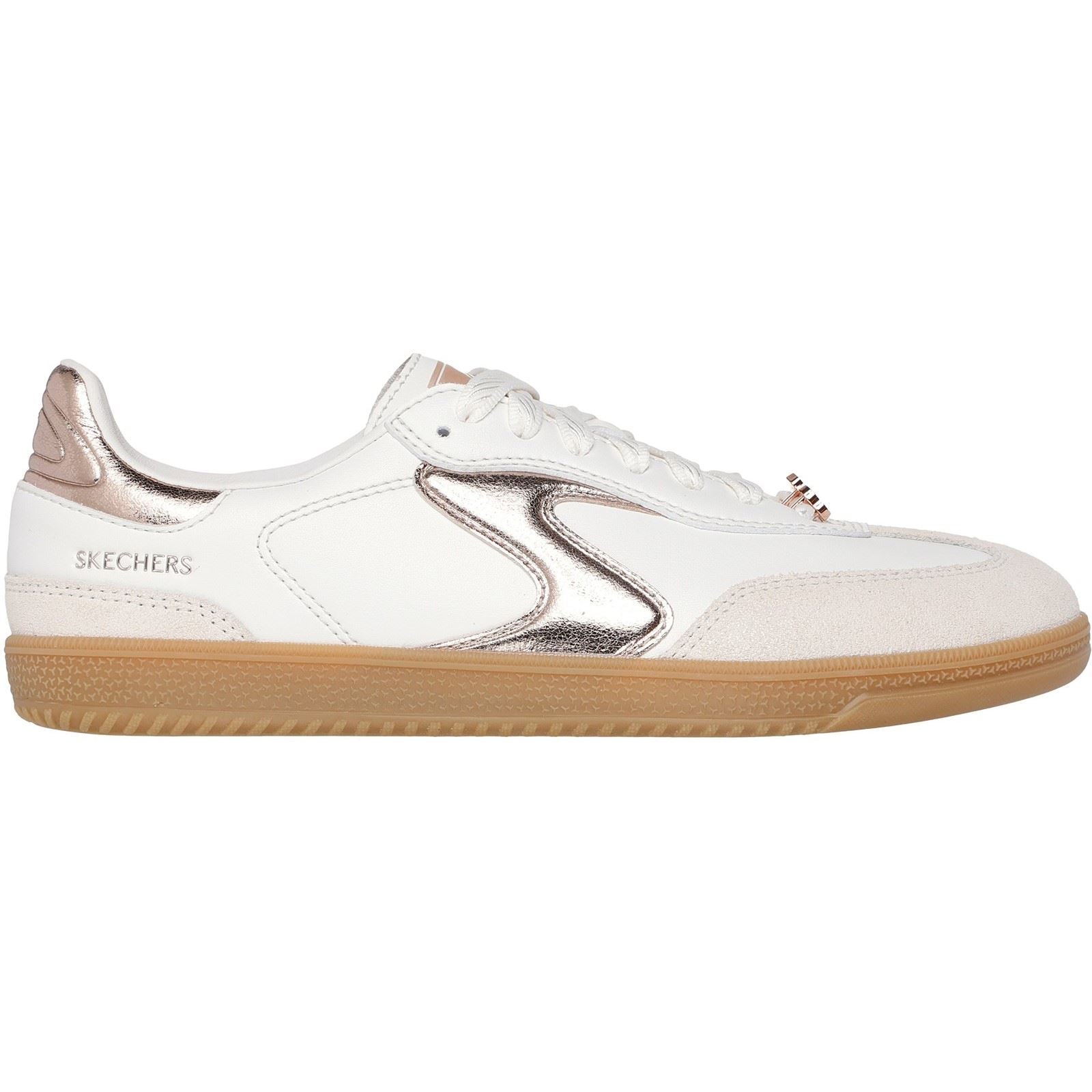 Skechers Hotshot Cool Glow Women's White/Rose Gold Trainers