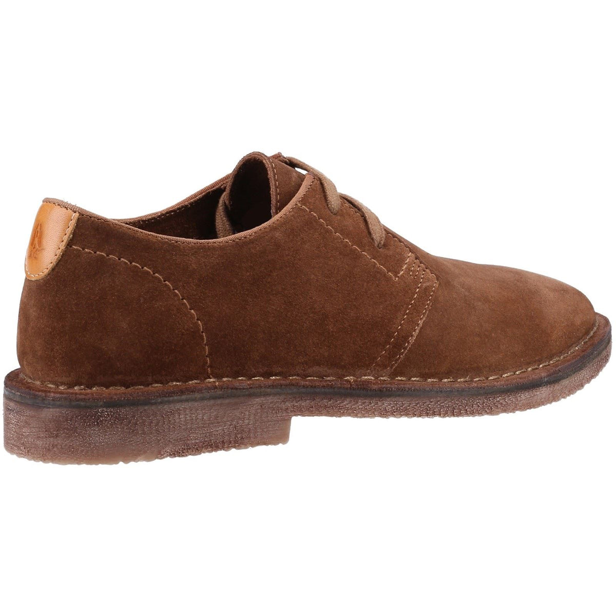 Hush Puppies Scout Suede Men's Tan Lace-Up Shoes