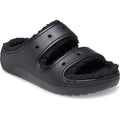 Crocs Classic Cozzzy Synthetic Women's Black Sandals