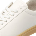 Clae Bradley Leather Men's White/Natural Gum Trainers