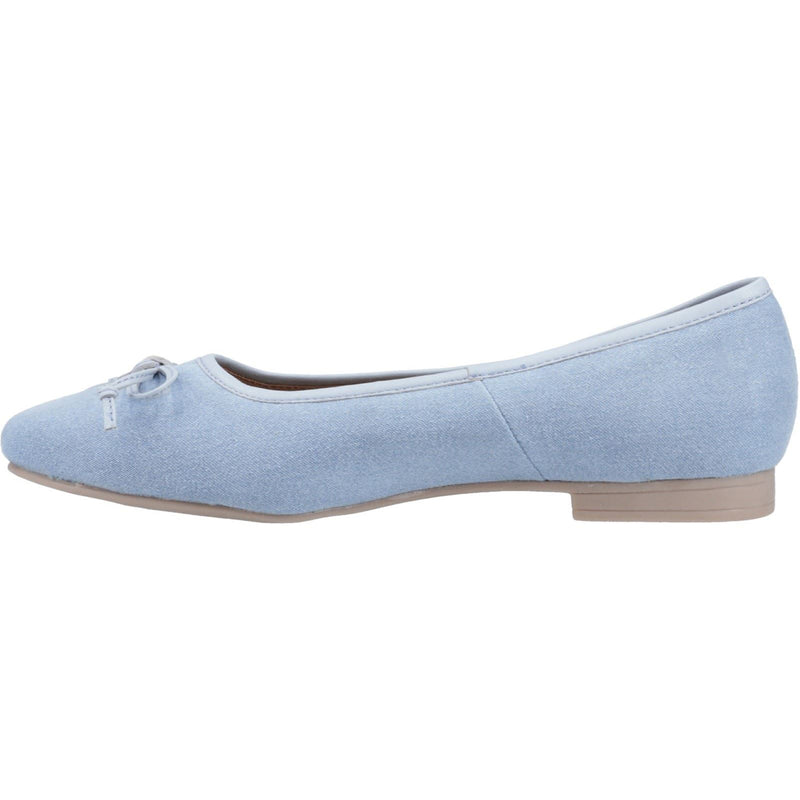 Hush Puppies Naomi Textile Women's Denim Flats