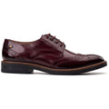 Base London York Leather Men's Bordo Brogues Shoes