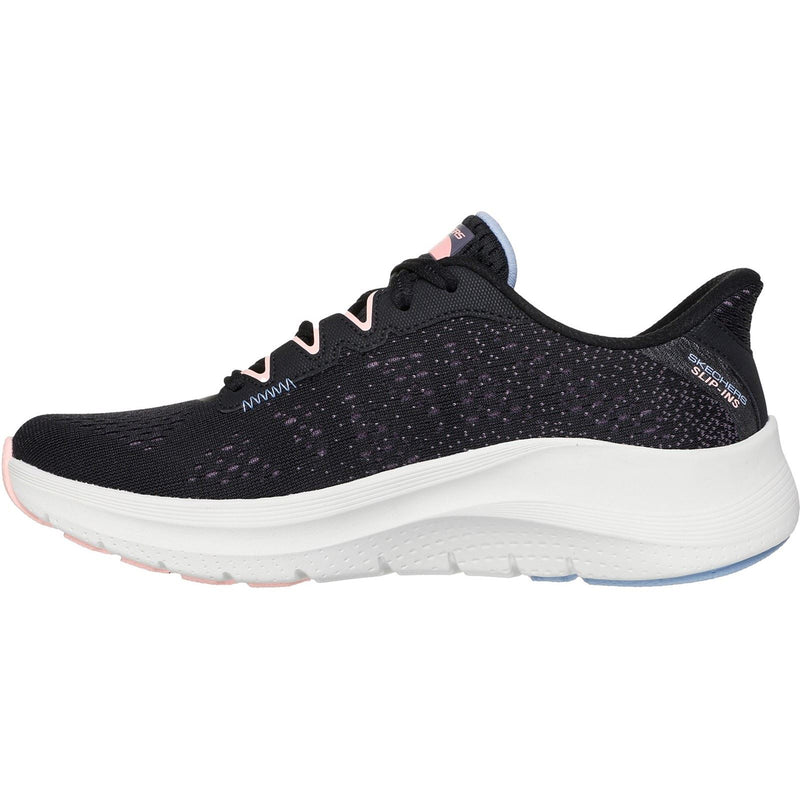 Skechers Arch Fit 2.0 Fresh Pace Textile Women's Black/Multi Trainers