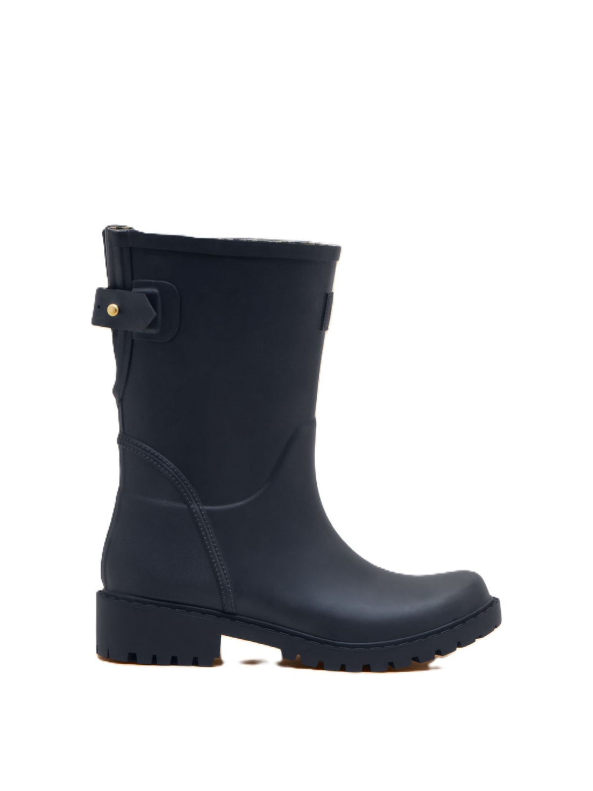 Joules Wistow Rubber Women's Navy Blue Mid Wellington Boots