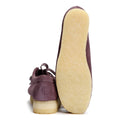 Clarks Originals Wallabee Suede Women's Plum Shoes