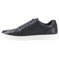 Hush Puppies Madden Leather Men's Navy Trainers