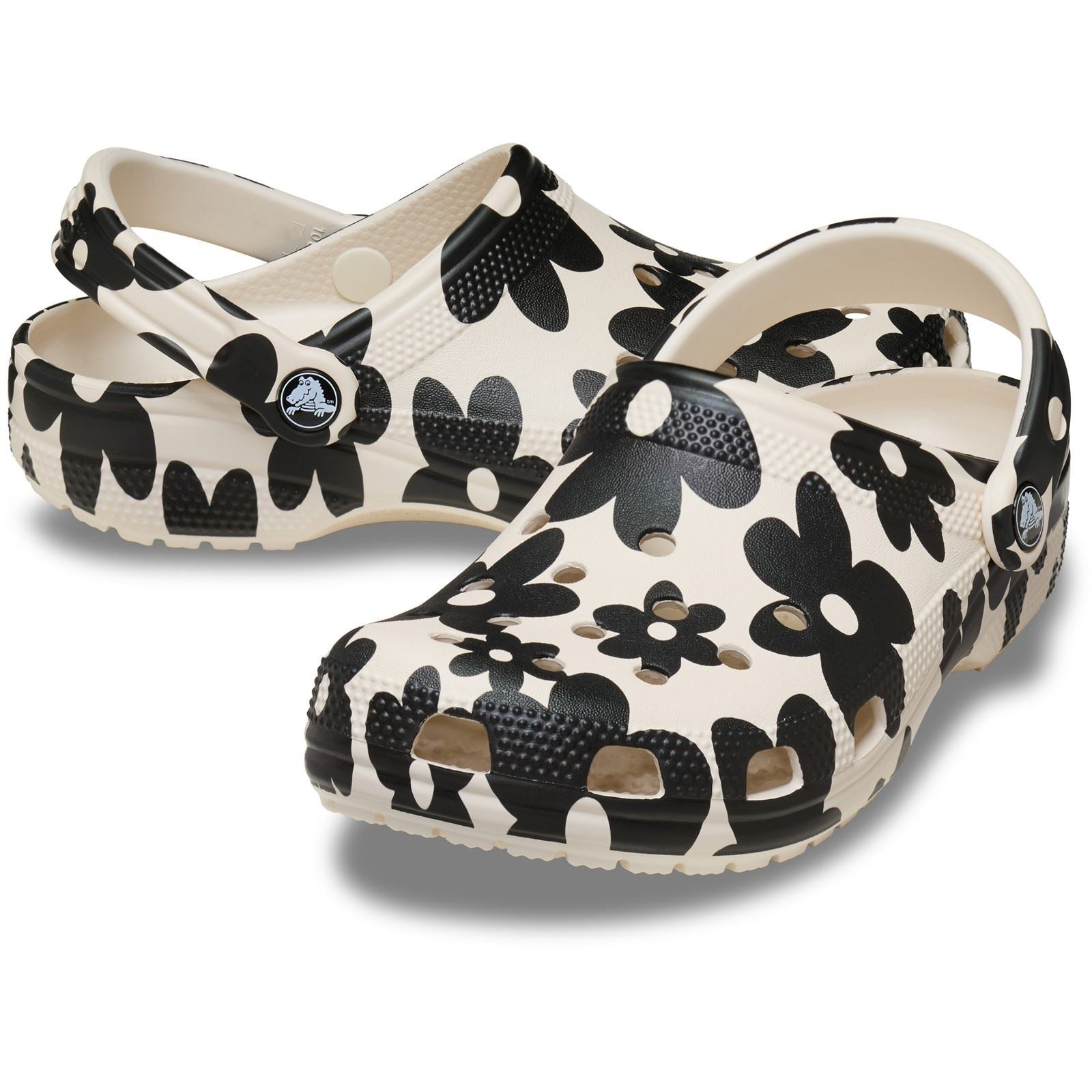 Crocs Classic Pop Petals EVA Women's Summit White/Multi Clogs