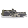 HEYDUDE Wally Washed Camo Synthetic Men's Camo Boat Shoes