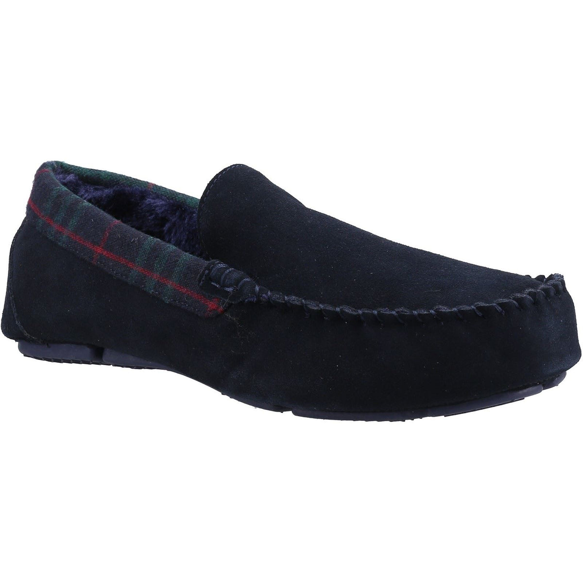 Hush Puppies Andreas Suede Men's Navy Slippers
