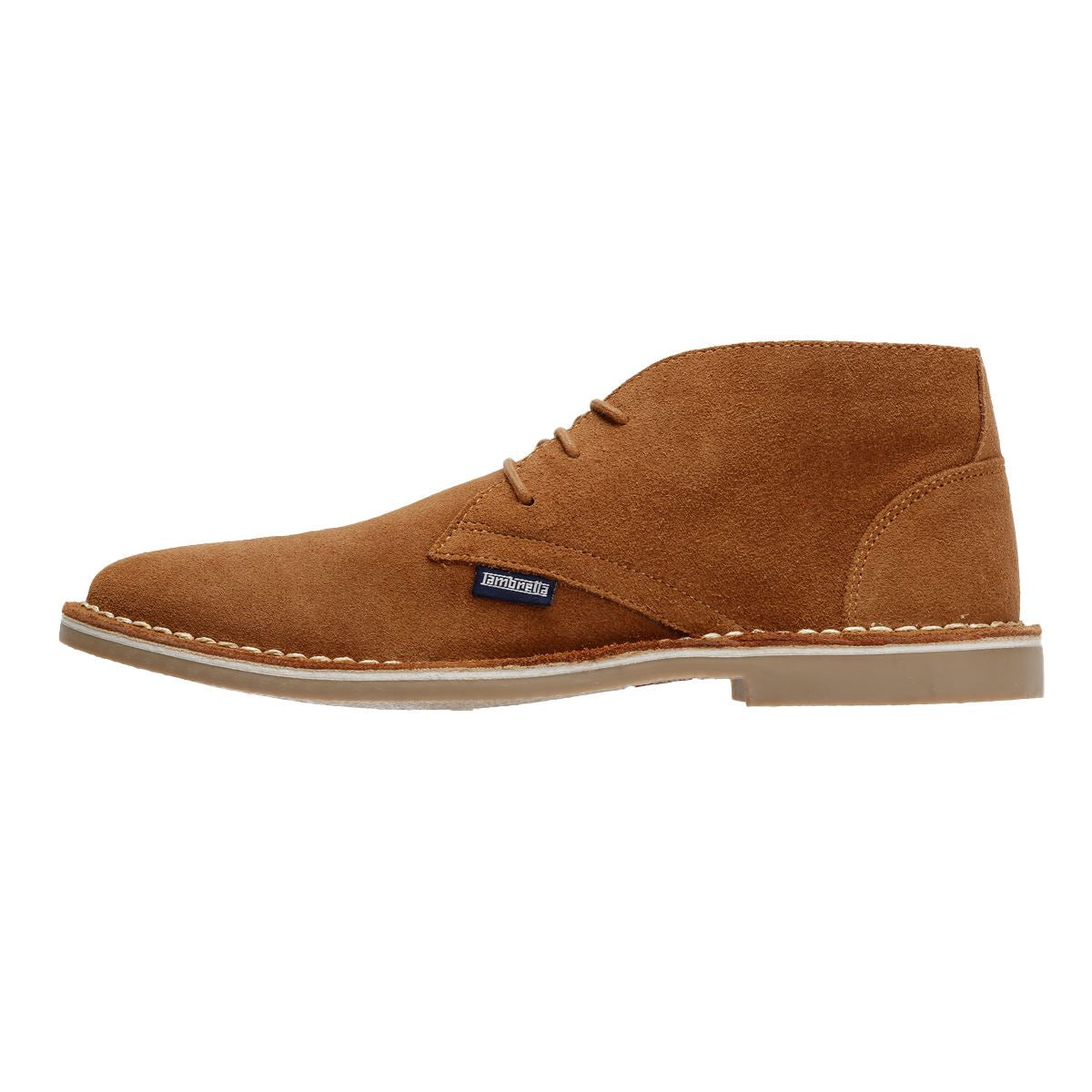 Lambretta Chiswick Suede Men's Tan Boots