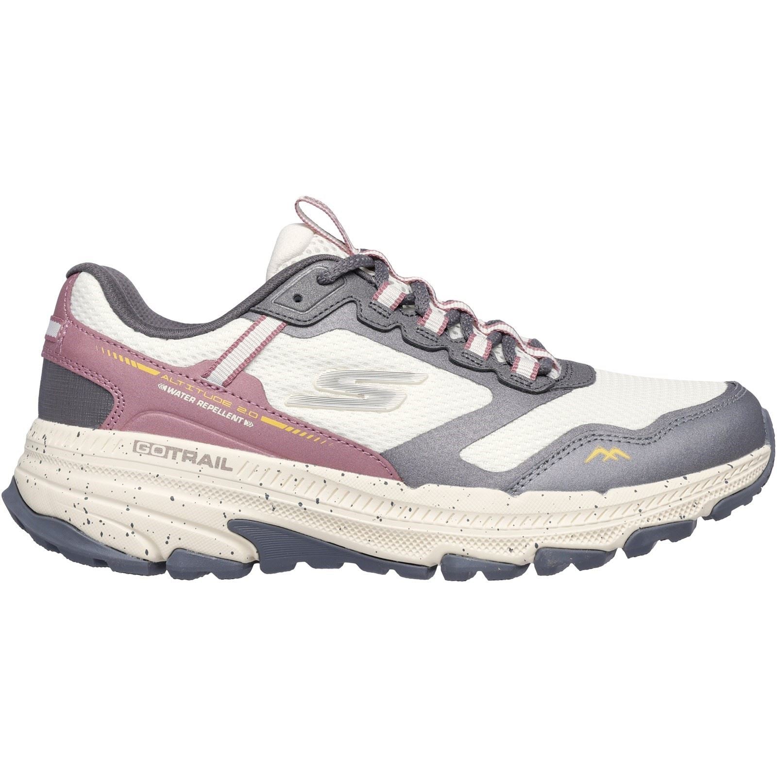 Skechers GO RUN Trail Altitude 2.0 Ravine Leather Women's Natural Trainers