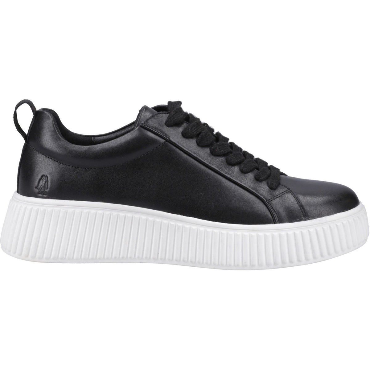 Hush Puppies Harlow Leather Women's Black Trainers