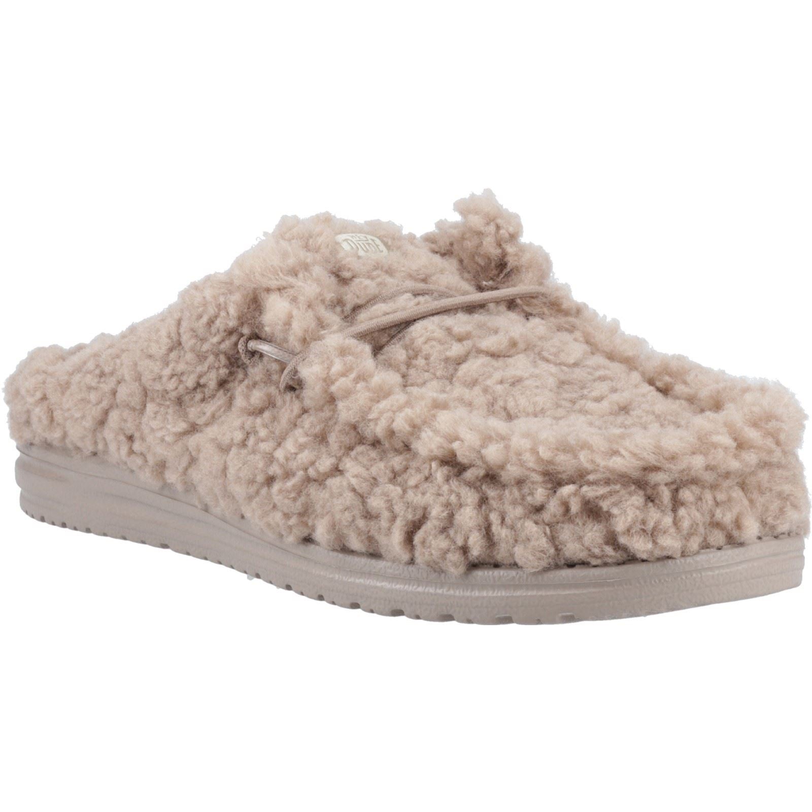 HEYDUDE Wally Synthetic Men's Timber Wolf Mules