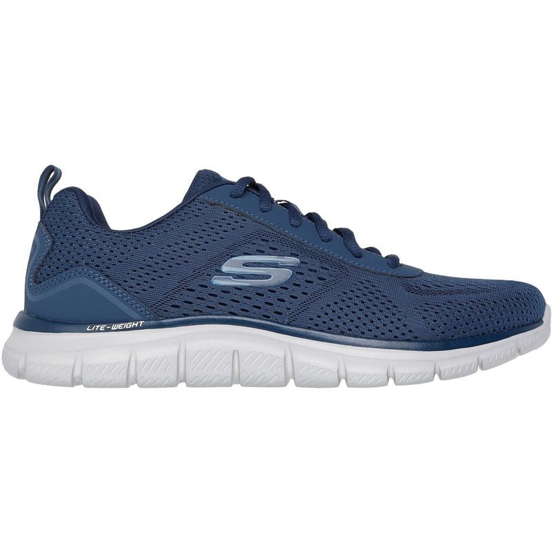 Skechers Track Leshur Synthetic Men's Blue Trainers