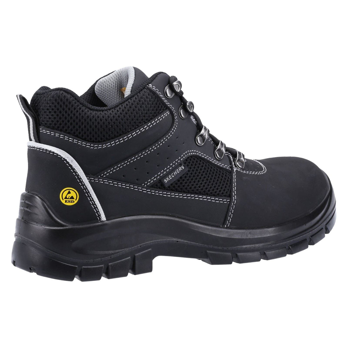 Skechers Workwear Trophus Letic Nubuck Men's Black Safety Boots