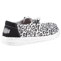 HEYDUDE Wendy Leopard Cotton Blend Women's Black/Grey Loafers