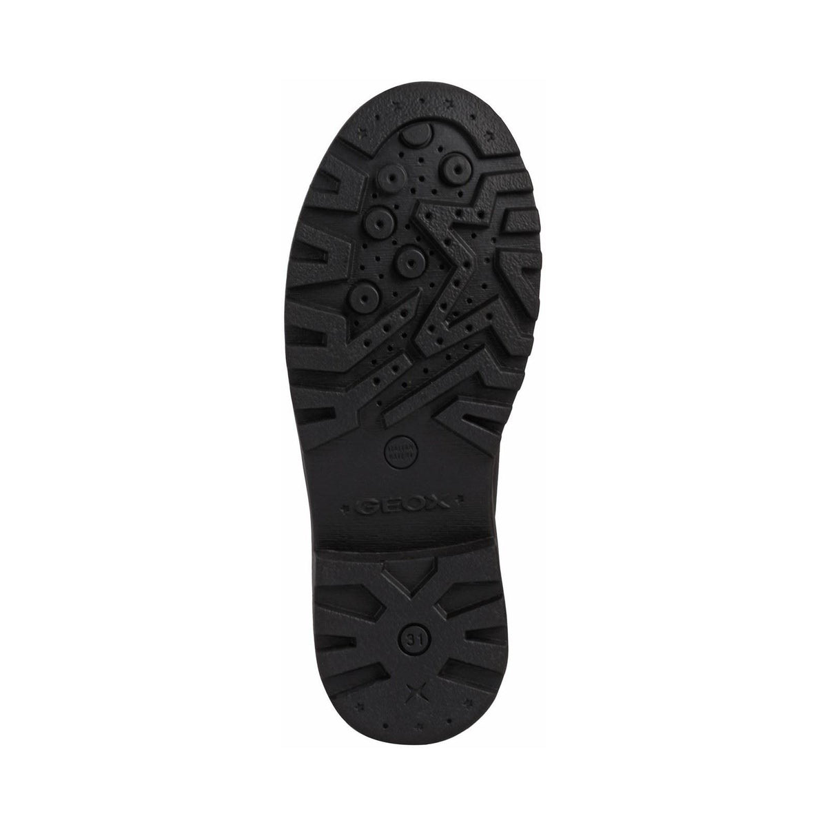 Geox Casey Leather Black Shoes