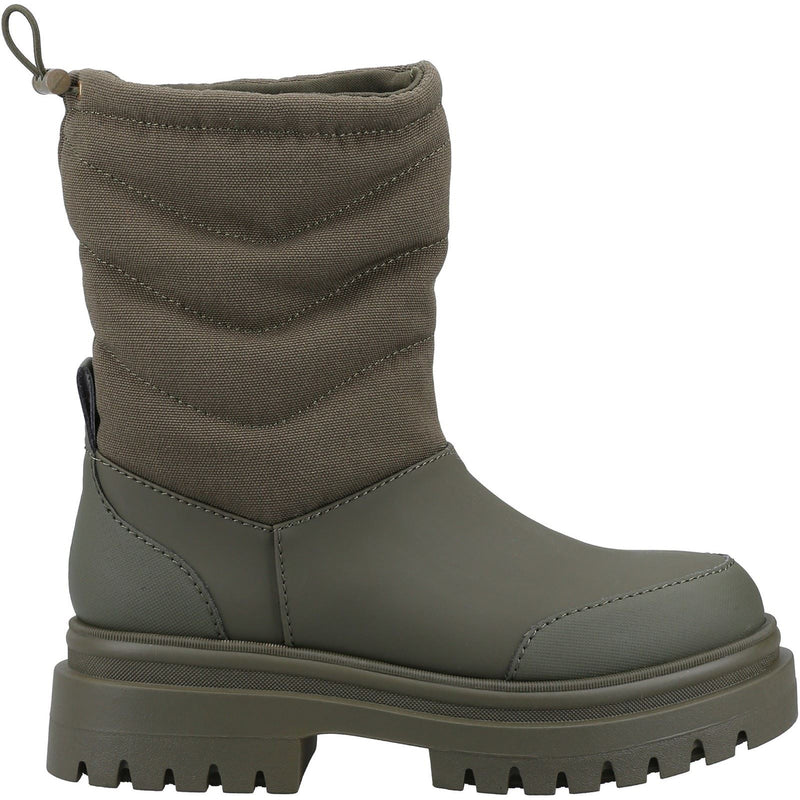Rocket Dog Dita Textile Women's Olive Boots