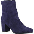 Hush Puppies Octavia Suede Women's Navy Heeled Ankle Boots