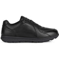 Geox U SPHERICA EC12 Leather Bovine Full Grain Men's Black Trainers