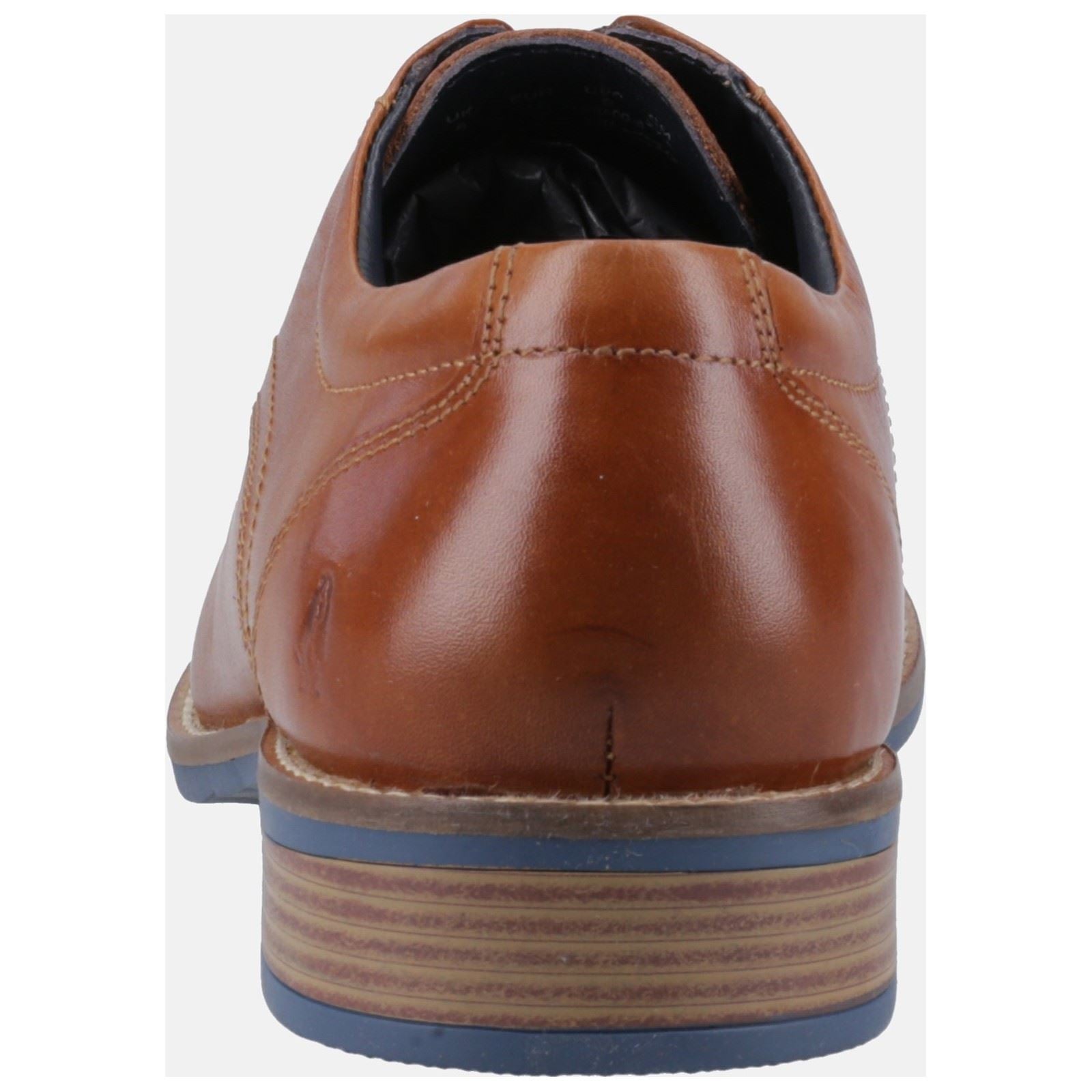 Hush Puppies Damien Lace Up Leather Men's Tan Lace-Up Shoes