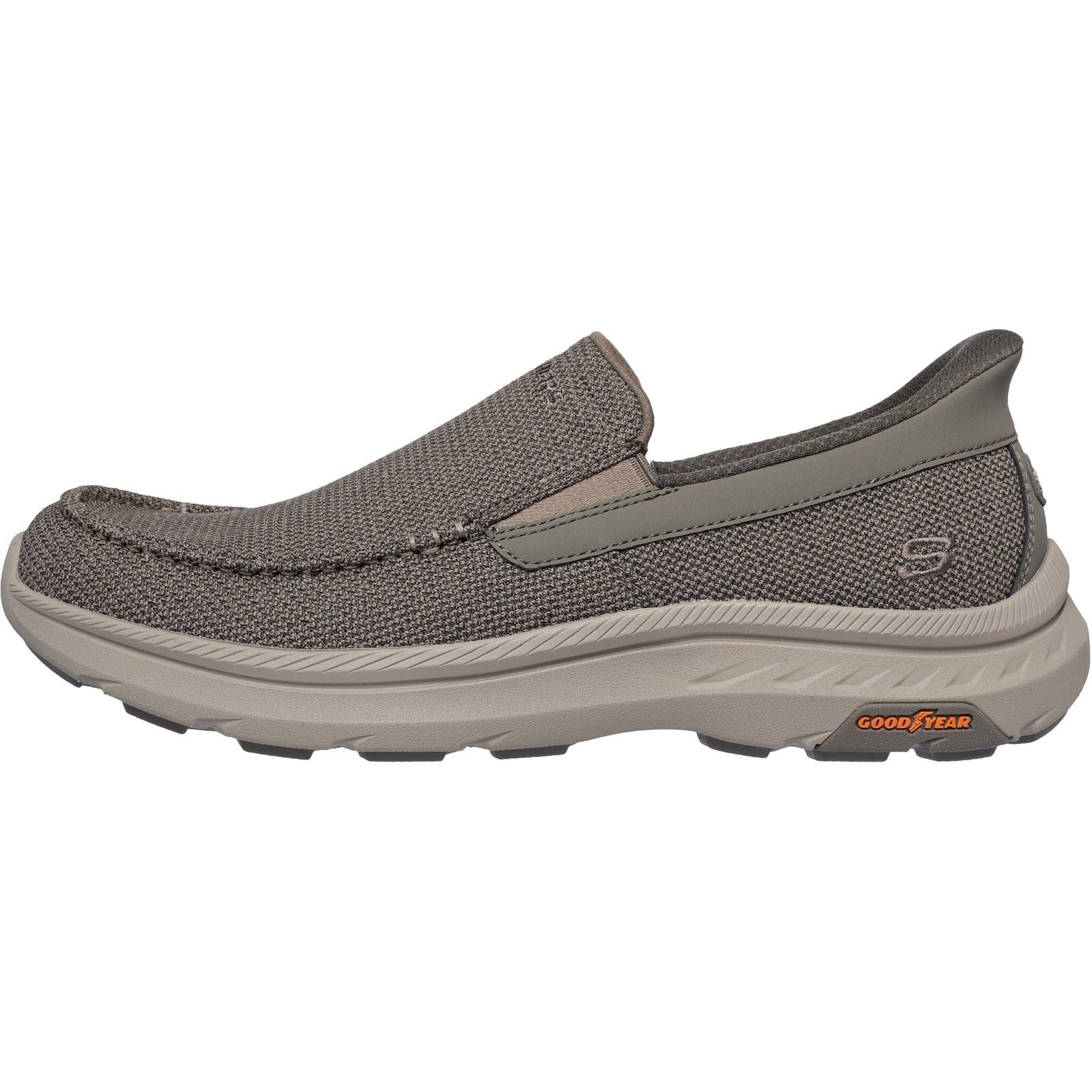 Skechers Pollard Wilfred Textile Men's Taupe Shoes