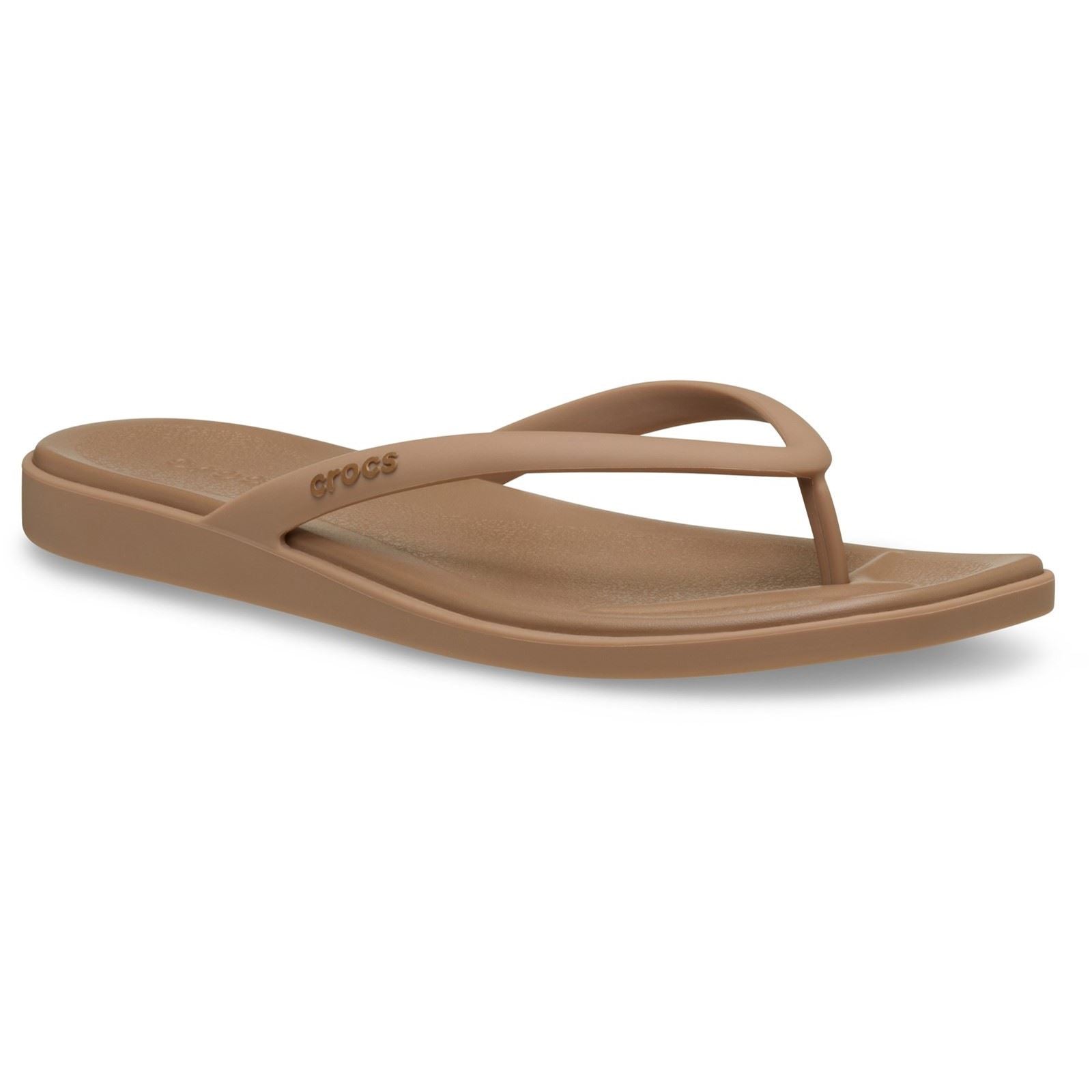 Crocs Miami EVA Women's Milk Chocolate Flip Flops